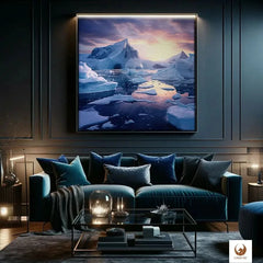 Deine Limited Edition Artic World als Leinwandbild zieht als Mittelpunkt deines Wohnzimmers alle Blicke auf sich. Deine Leinwand fügt sich nahtlos in moderne Einrichtungsstile ein. Sie schafft eine Atmosphäre zum Träumen und der Eleganz, während sie gleichzeitig ein Element ist, was deine Fantasie beflügelt.