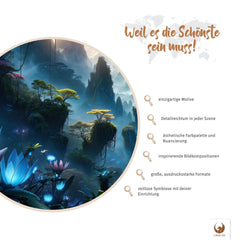 Deine Limited Edition Floating Islands wartet nur darauf, deine heimische Galerie zu erweitern. Detailreich mit einer ästhetischen Fargebung und Nuancierung inspiriert es dich Tag für Tag. Die große aber zeitlose Erscheinung macht Floating Islands zu deinem langjährigen Begleiter in deiner Wohnung. Lass dich von deiner Limited Edition immer wieder inspirieren.