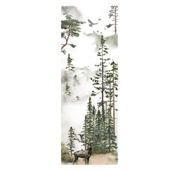 Heimat - Aquarell Wald Wandbild