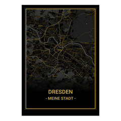 Schnapp dir deine Städtekarte Dresden Noir als Poster und beginne damit, deine eigenen Abenteuer festzuhalten. Gedruckt auf Premium Posterpapier mit 250 g/m² und einer satinieren Oberfläche, wird sie deinen Raum zum Strahlen bringt. Und weil wir wissen, dass du Feinheiten liebst, ist alles mit detaillierter Beschriftung in versehen. Obendrauf gibt’s Sticker, mit denen du direkt loslegen kannst, um deine Reiseziele zu markieren.