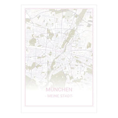 Schnapp dir deine Städtekarte München Noir als Poster und beginne damit, deine eigenen Abenteuer festzuhalten. Gedruckt auf Premium Posterpapier mit 250 g/m² und einer satinieren Oberfläche, wird sie deinen Raum zum Strahlen bringt. Und weil wir wissen, dass du Feinheiten liebst, ist alles mit detaillierter Beschriftung in versehen. Obendrauf gibt’s Sticker, mit denen du direkt loslegen kannst, um deine Reiseziele zu markieren. 