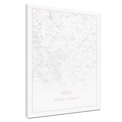 Erwecke Deine Wände zum Leben mit deiner Städtekarte NRW White als Premium-Variante. Deine Städtekarte ist auf eine Baumwoll-Leinwand von 320 g/m² mit matter Oberfläche gedruckt. Gespannt wird sie auf einen 2 cm tiefen Keilrahmen und kommt deine Städtekarte in jedem deiner Räume zur Geltung. Mit ökologischen, wasserbasierten Farben bedruckt, die vollständig abbaubar sind, und UV-echten Farben, verspricht sie dir für mindestens 75 Jahre lebendige Freude.