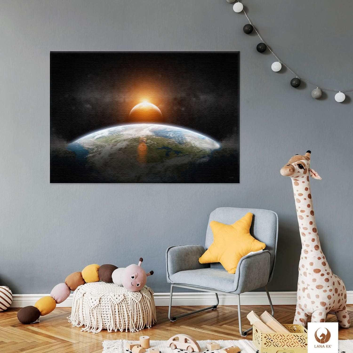 Sunshine ist der Blickfang in jedem Kinderzimmer. Dekorativ und pädagisch wertvoll bereichert es den Alltag Deines Kindes.