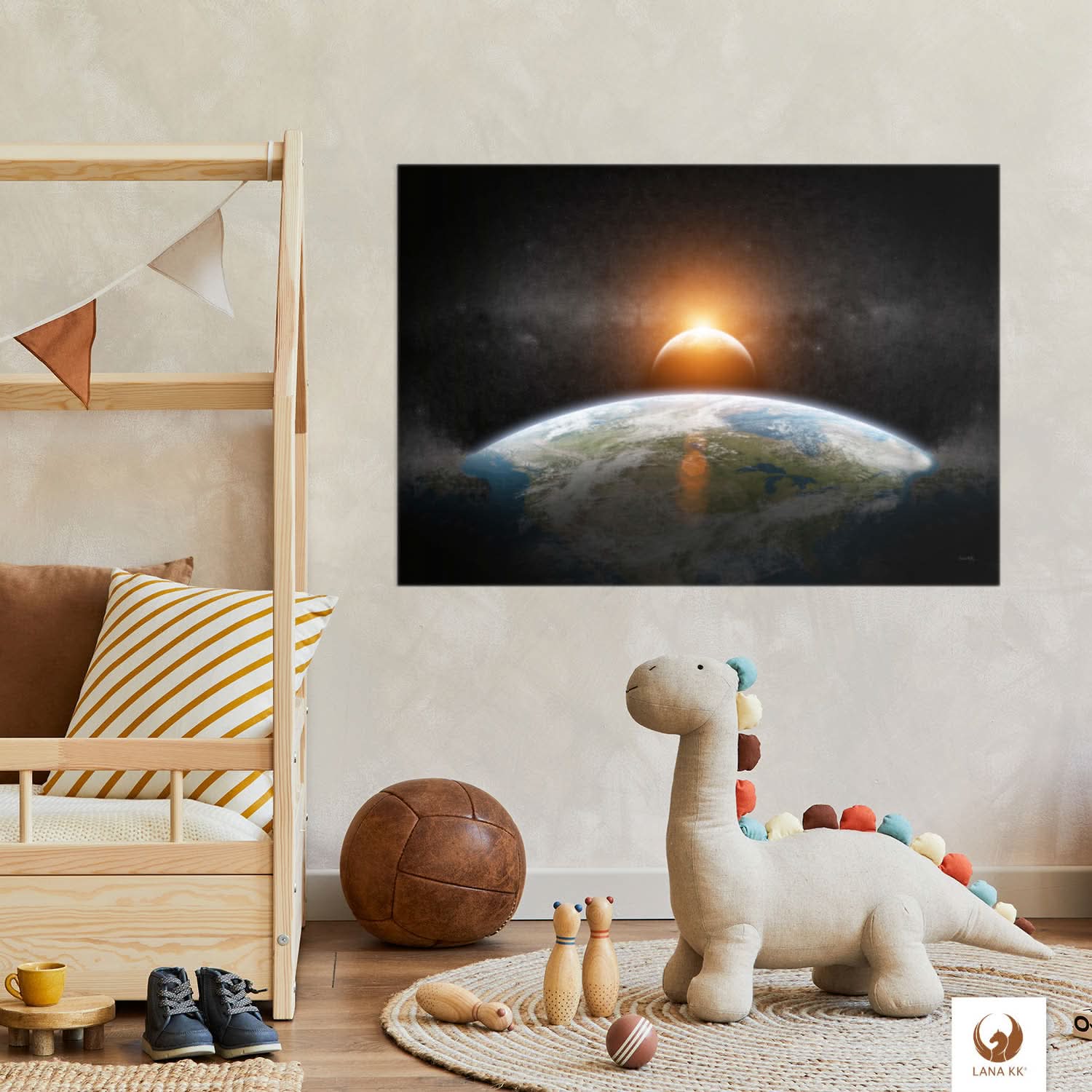 Entdeckt spielerisch gemeinsam den Weltraum auf Deinem Sunshine Poster.