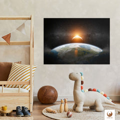 Entdeckt spielerisch gemeinsam den Weltraum auf Deinem Sunshine Poster.