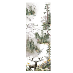 Waldtiere - Aquarell Wald Wandbild