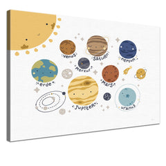 Weltall Kids Weiss | Space Kids White