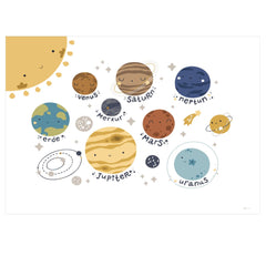 Weltall Kids Weiss | Space Kids White