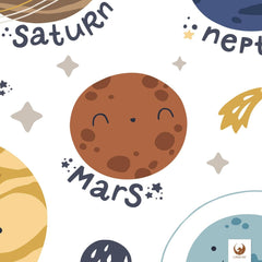 Weltall Kids Weiss | Space Kids White