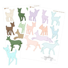 Sticker - Rehe