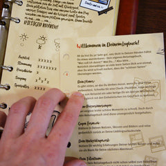 Gutschein-Set mit Reisetagebuch