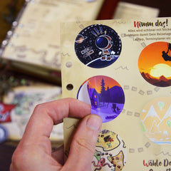 Gutschein-Set mit Reisetagebuch