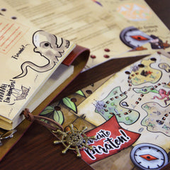 Gutschein-Set mit Reisetagebuch