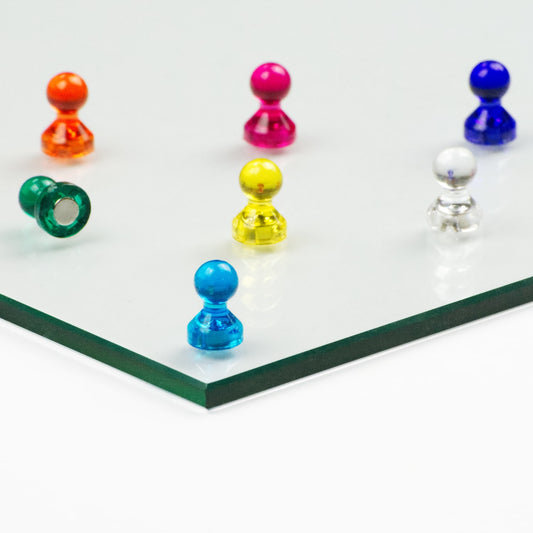 Deine bunten Kegelmagnete gibt es in sieben verschiedenen Farben.