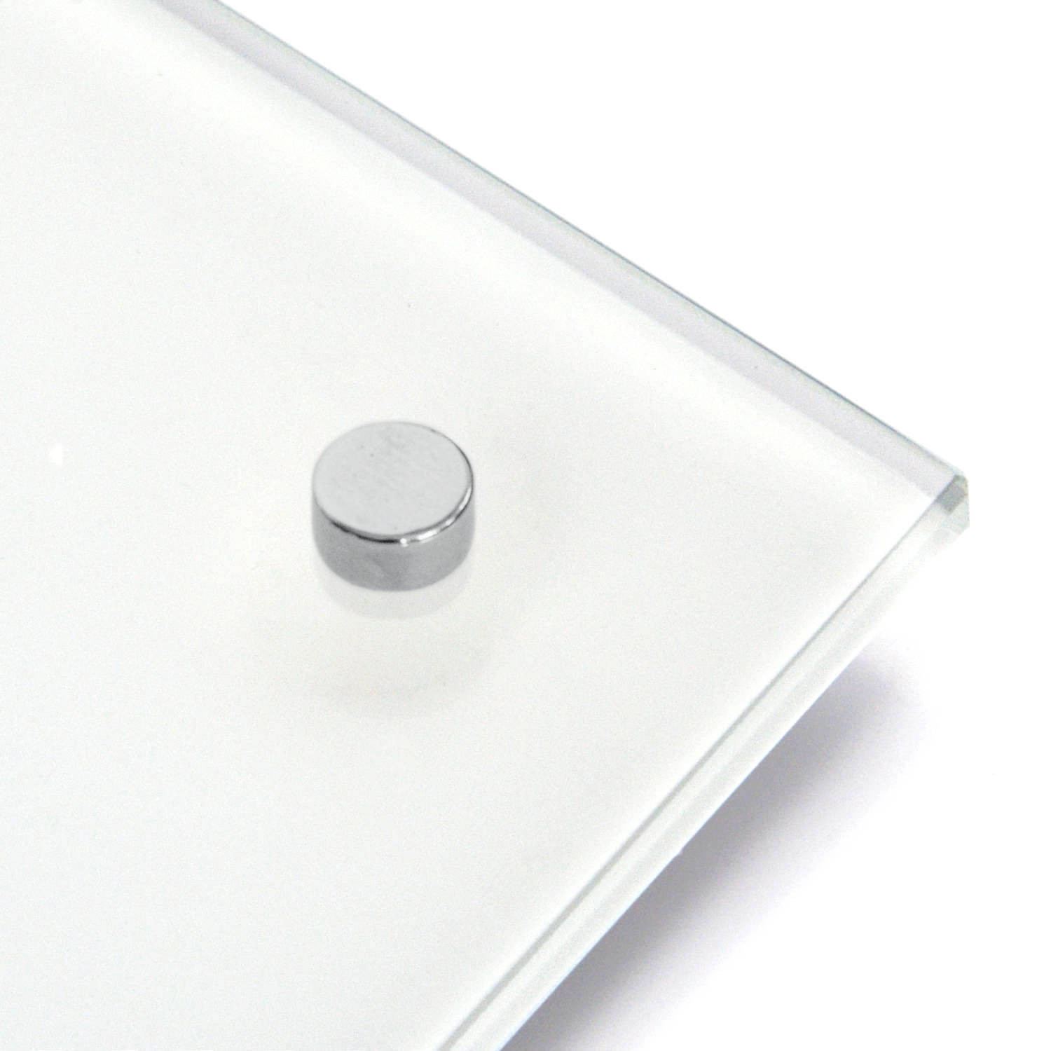 Deine Neodymscheibenmagnete in silber.