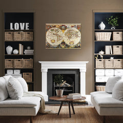 Puzzle Antike Weltkarte - 1000 Teile