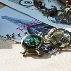 Schlüsselanhänger Kompass