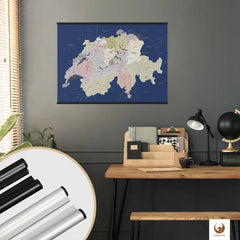 Farben, die den Unterschied machen! Deine Schweizkarte Blau besticht mit erstklassigem Druck, leuchtenden Farben und ist dabei vollkommen frei von Chemie und Farbstoffen.