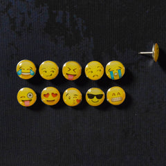 Smiley Reißzwecken Pinnadeln