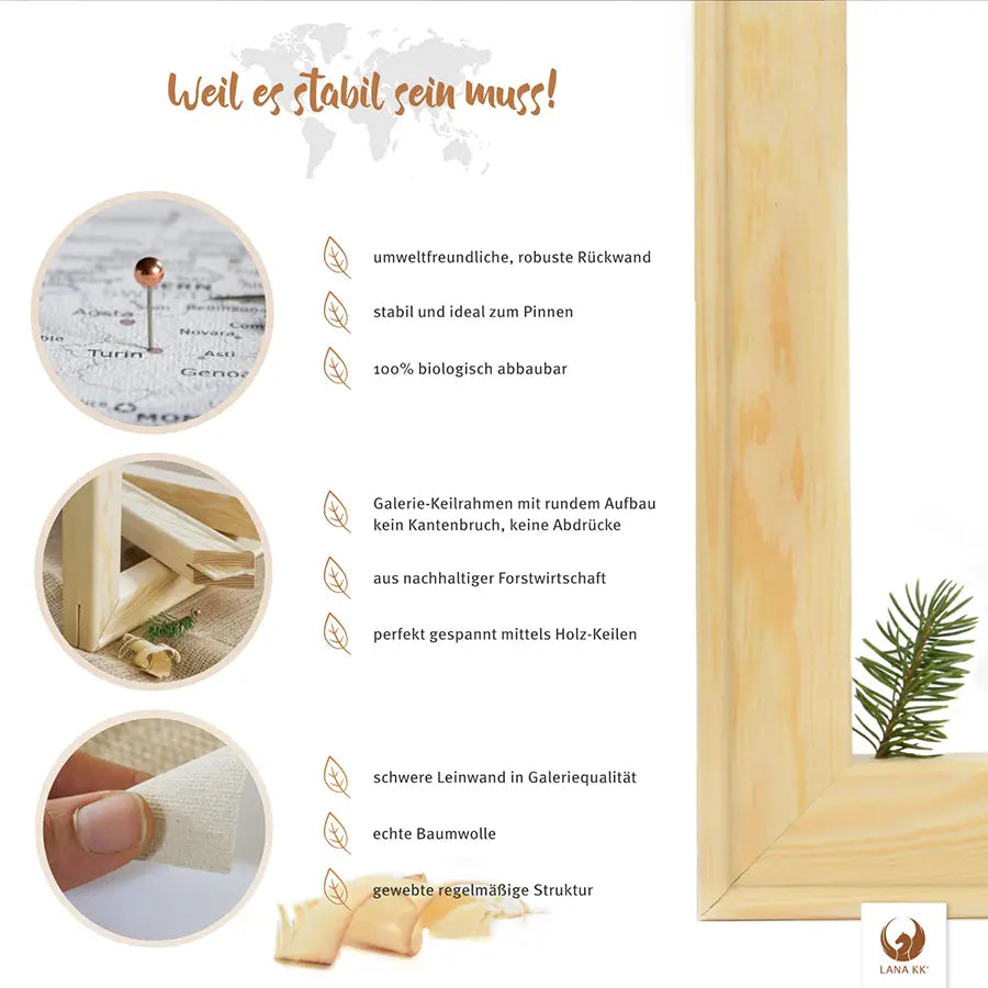 Die Welt als Zentrum Deiner Wohnung. Deine Schweizkarte Grau Sand für sich mit ihren ausgewogenen Farben ideal in Dein Wohnkonzept ein.