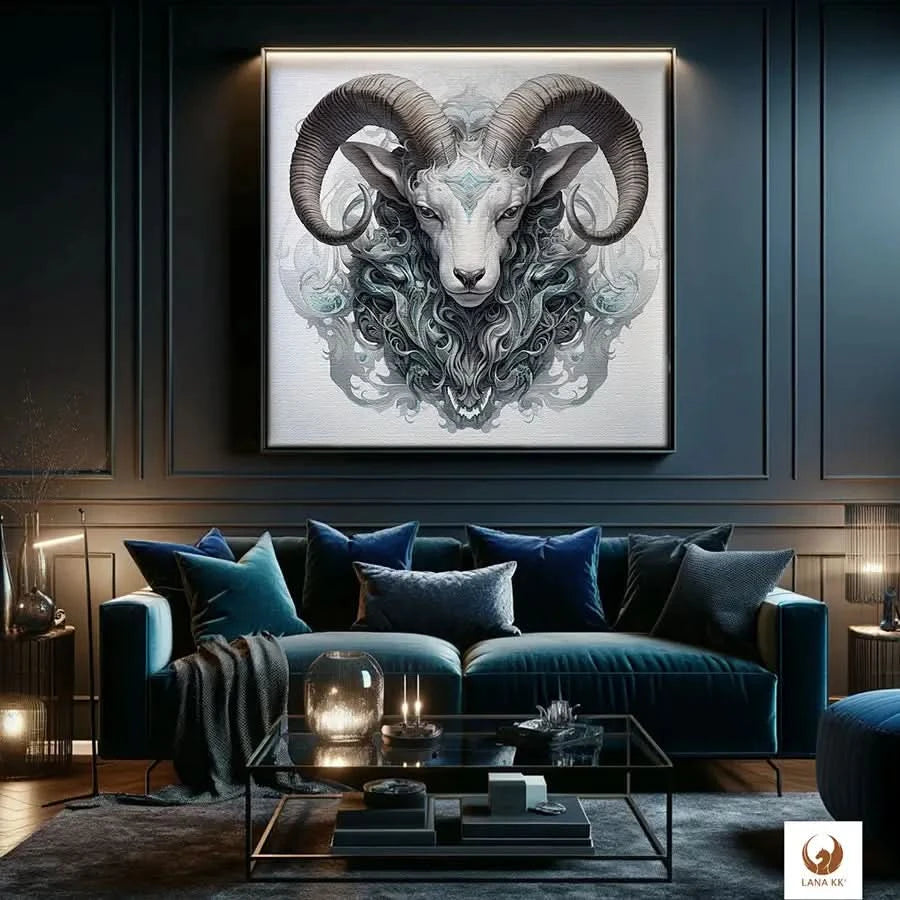 Deine Limited Edition Capricorn als Leinwandbild zieht als Mittelpunkt deines Wohnzimmers alle Blicke auf sich. Deine Leinwand fügt sich nahtlos in moderne Einrichtungsstile ein. Sie schafft eine Atmosphäre zum Träumen und der Eleganz, während sie gleichzeitig ein Element ist, was deine Fantasie beflügelt. 