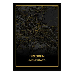 Schnapp dir deine Städtekarte Dresden Noir als Poster und beginne damit, deine eigenen Abenteuer festzuhalten. Gedruckt auf Premium Posterpapier mit 250 g/m² und einer satinieren Oberfläche, wird sie deinen Raum zum Strahlen bringt. Und weil wir wissen, dass du Feinheiten liebst, ist alles mit detaillierter Beschriftung in versehen. Obendrauf gibt’s Sticker, mit denen du direkt loslegen kannst, um deine Reiseziele zu markieren. 