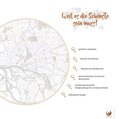 Deine Städtekarte Hamburg White wartet darauf, mit deinen Erinnerungen gefüllt zu werden. Mit perfekter Lesbarkeit und stilvollen Schriftarten ist nicht nur schön, sondern auch ideal zur Reiseplanung. 