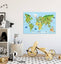 Individuelle Kinder Weltkarte erstellen | Create individual children’s world map