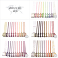 Bunte Washitapes
