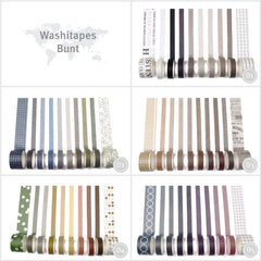 Bunte Washitapes