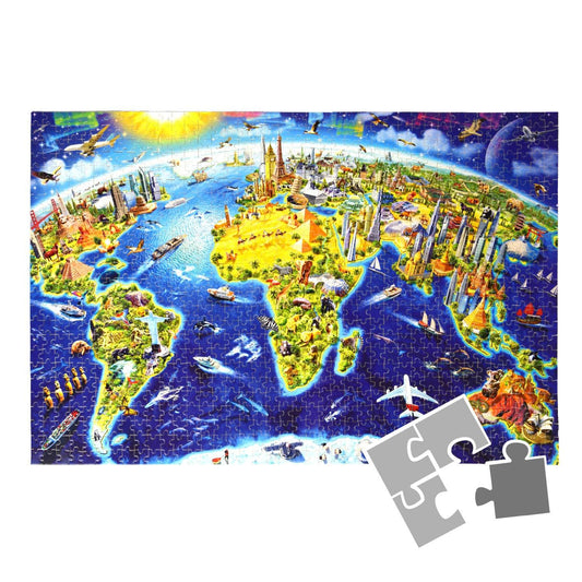 Puzzle Sehenswürdigkeiten - 1000 Teile